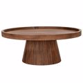Iliadis Trapezi Rotonta Xulino Kafe F87x35cm 87866