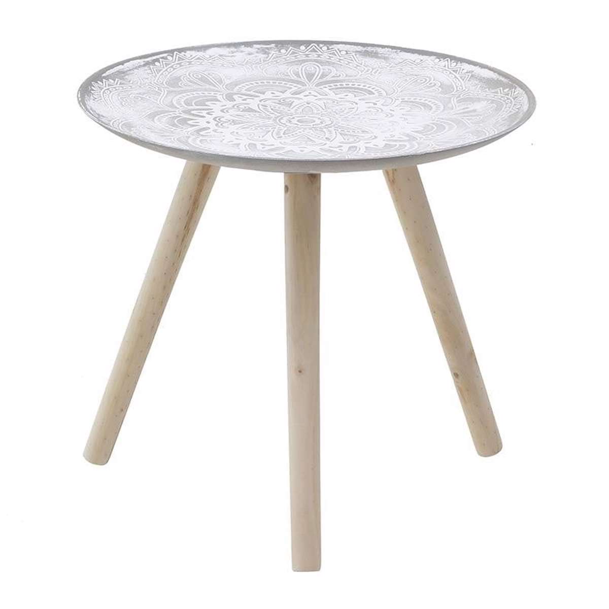 Inart Trapezaki Xulino Ggri Natural F45X42EK 3-50-219-0005