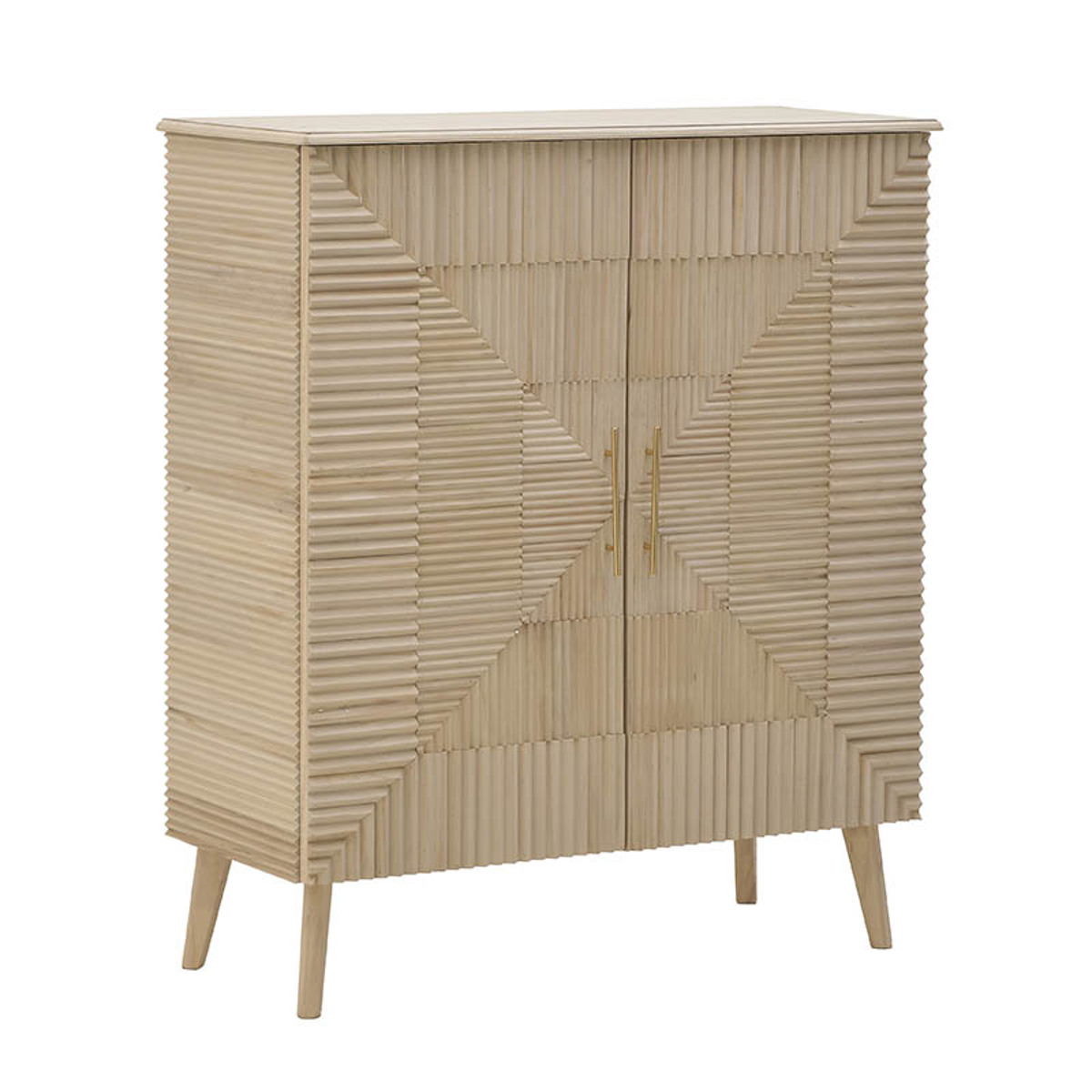 Inart Boufes/Ntoulapi Xulinos Fusikos 100x44x118cm 3-50-482-0144