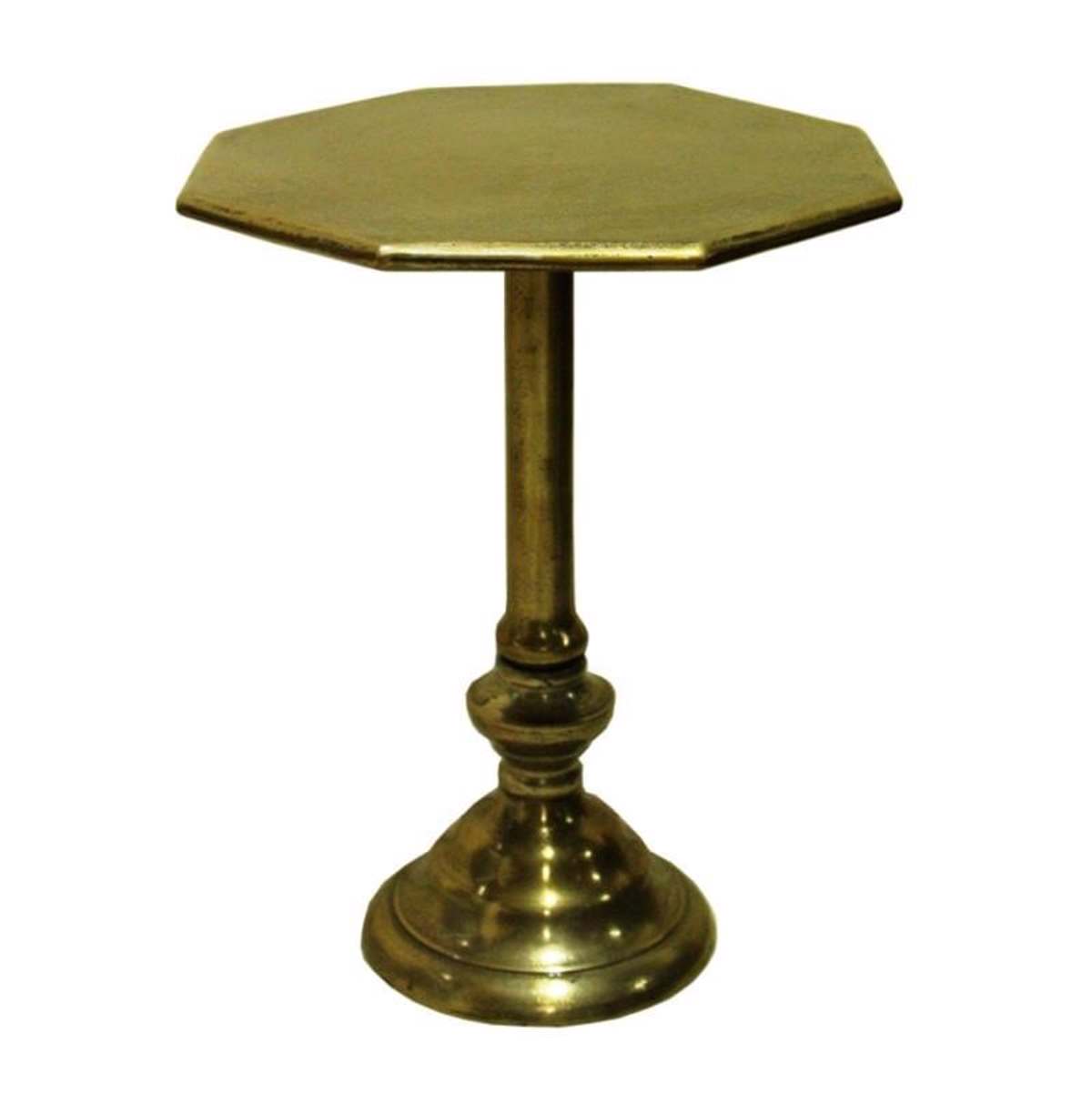 Inart Trapezi Alouminiou Antike/Xruso 43X43X51 3-50-578-0023