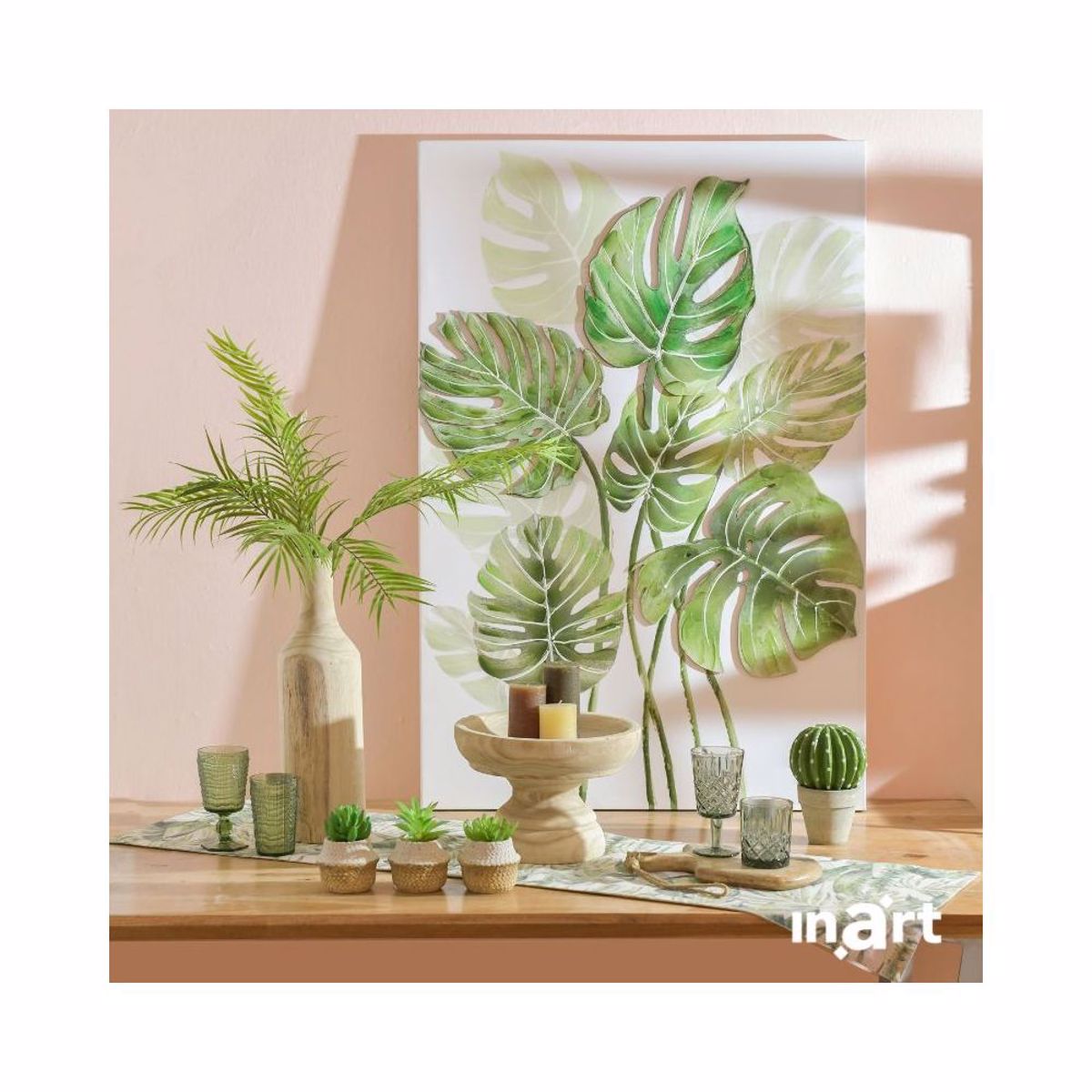Inart Set ton 6 Potiri Ouiski Gyalino Ggri 290cc F8X10 3-60-621-0049