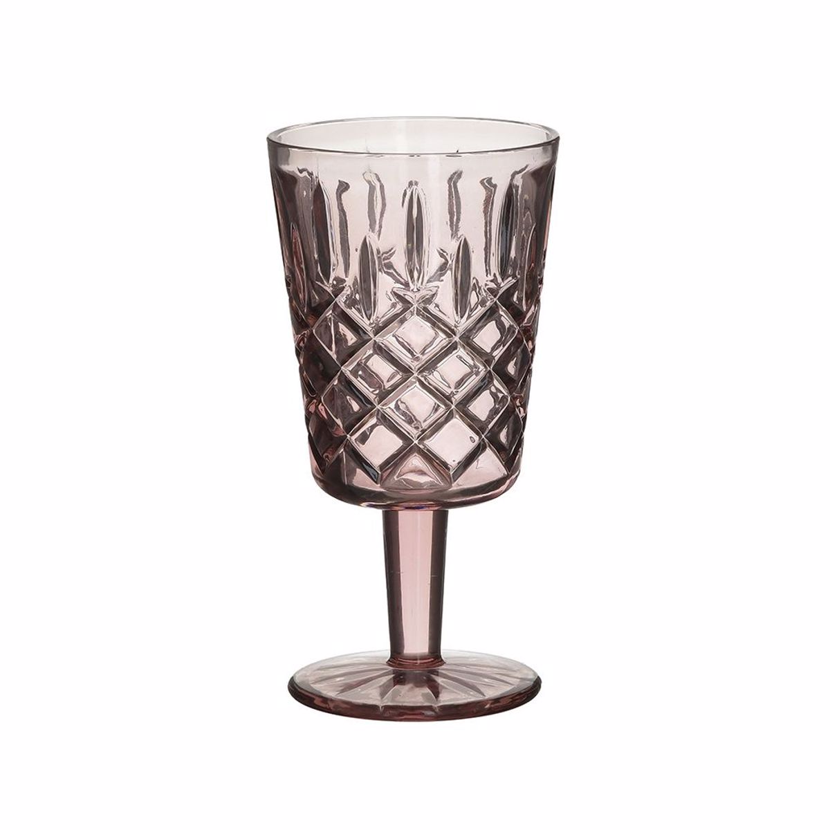 Inart Set ton 6 Potiri Krasiou Gyalino Roz 300cc F9X16.5 3-60-621-0054