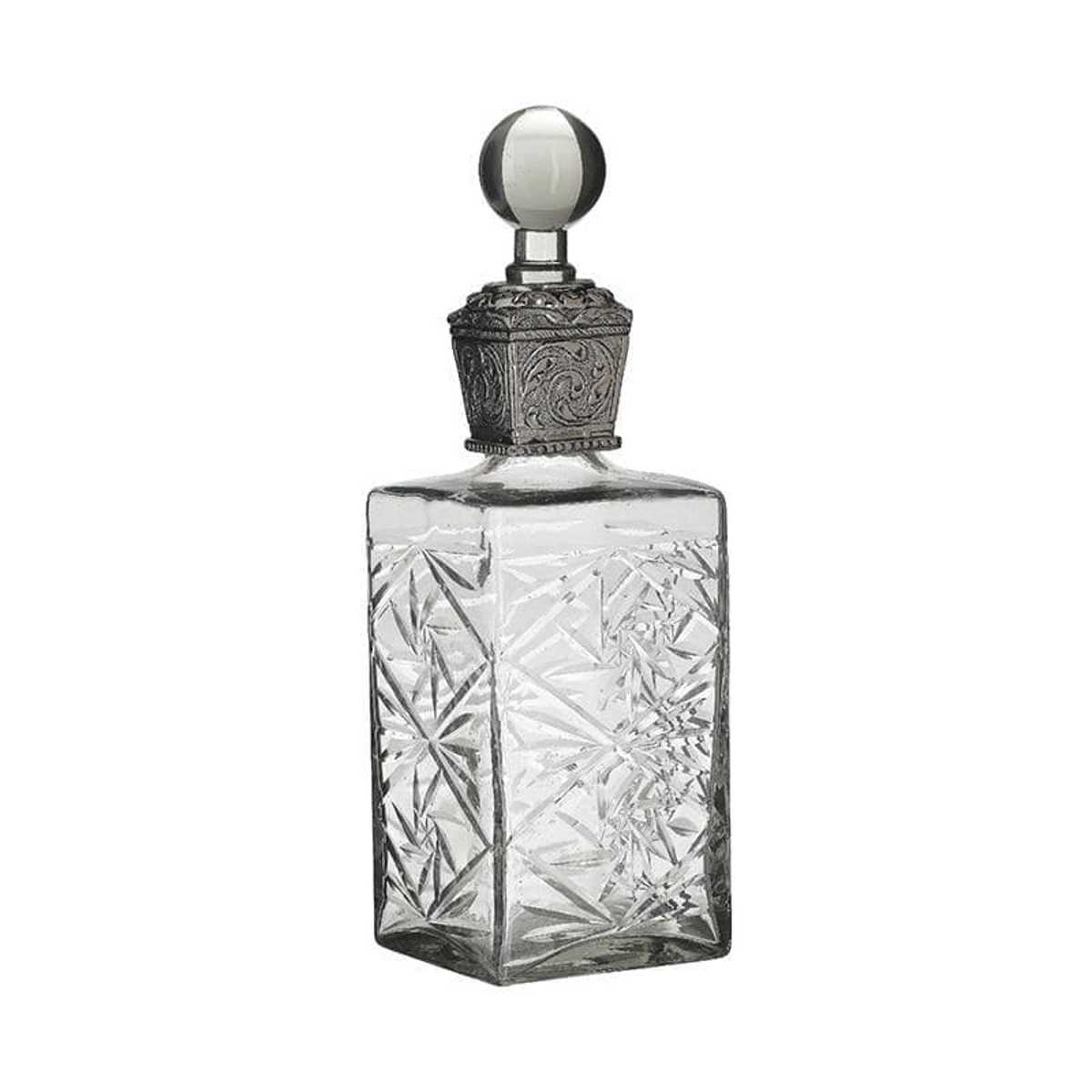 Inart Karafa Gyalini/Metalliki Asimi/Diafani 10X10X31 3-70-085-0197