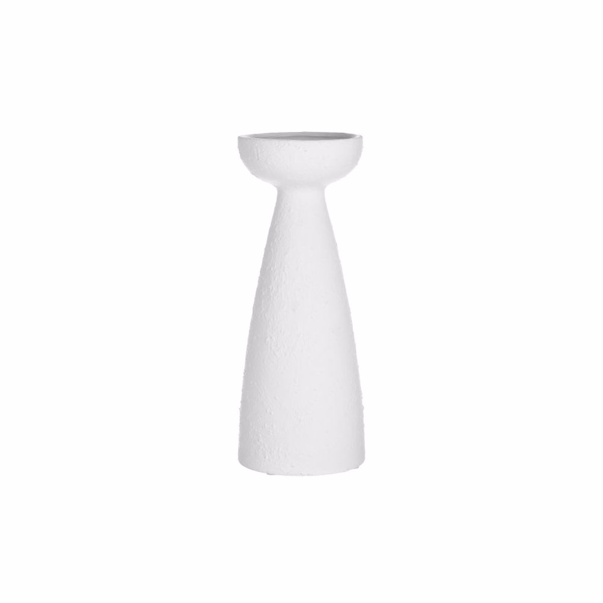 Inart Bazo Keramiko Lefko F15x30cm 3-70-266-0070