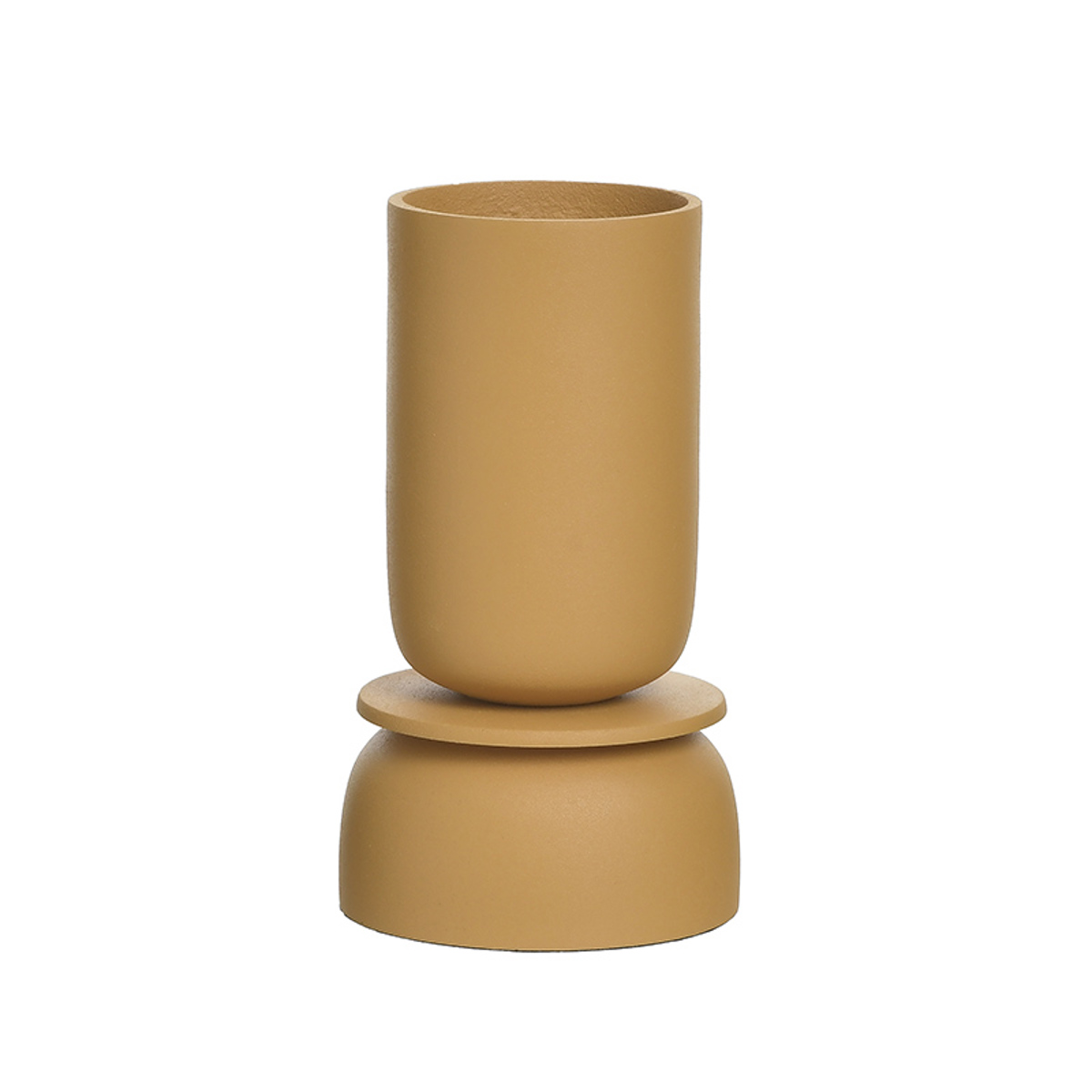 Inart Bazo Alouminiou Moustardi F12.5x25cm 3-70-282-0028