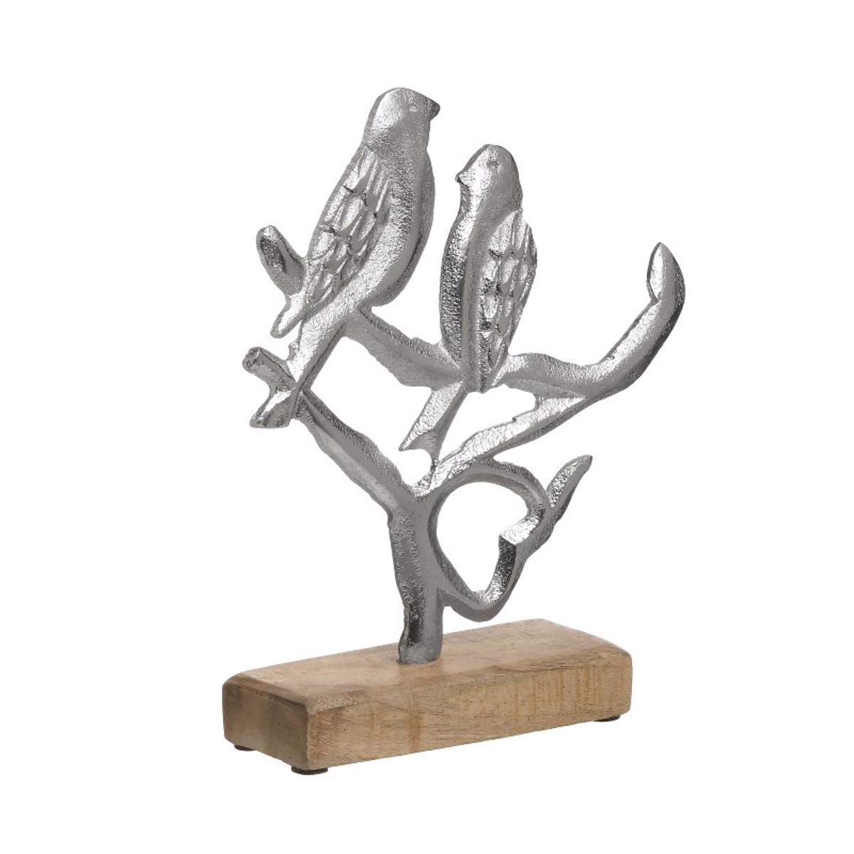 Inart Dentro me Poulakia Metalliko/Xulino Asimi/Fusiko 18X5X22 3-70-985-0056