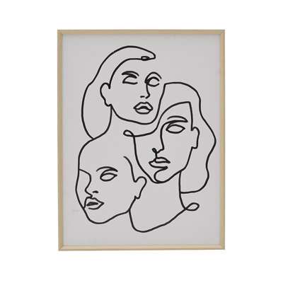 Inart Πίνακας Printed 30X40 3-90-524-0024