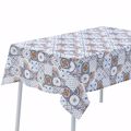 Inart Trapezomantilo ufasmatino Lefko/Mple 110X180 6-40-121-0065