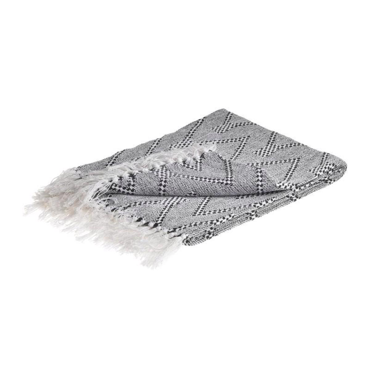 Click Rixtari me Krossia Bambakero Lefko/Mavro 125X150 6-40-550-0029