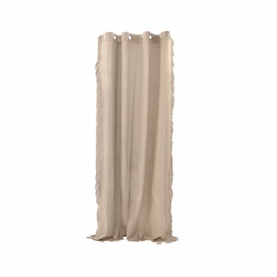 CLICK ΚΟΥΡΤΙΝΑ ΜΕ ΚΡΟΣΣΙΑ ΥΦΑΣΜΑΤΙΝΗ ΜΠΕΖ 140x240cm 6-40-807-0081