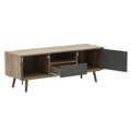 Inart Epiplo Tv Melaminis Natural/Ggri 120X39X45 6-50-308-0016