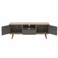 Inart Epiplo Tv Melaminis Natural/Ggri 120X39X45 6-50-308-0016