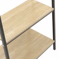 Inart Gafeio Rafiera Metalliko Xulino Mavro Natural 120X64X120 6-50-470-0015