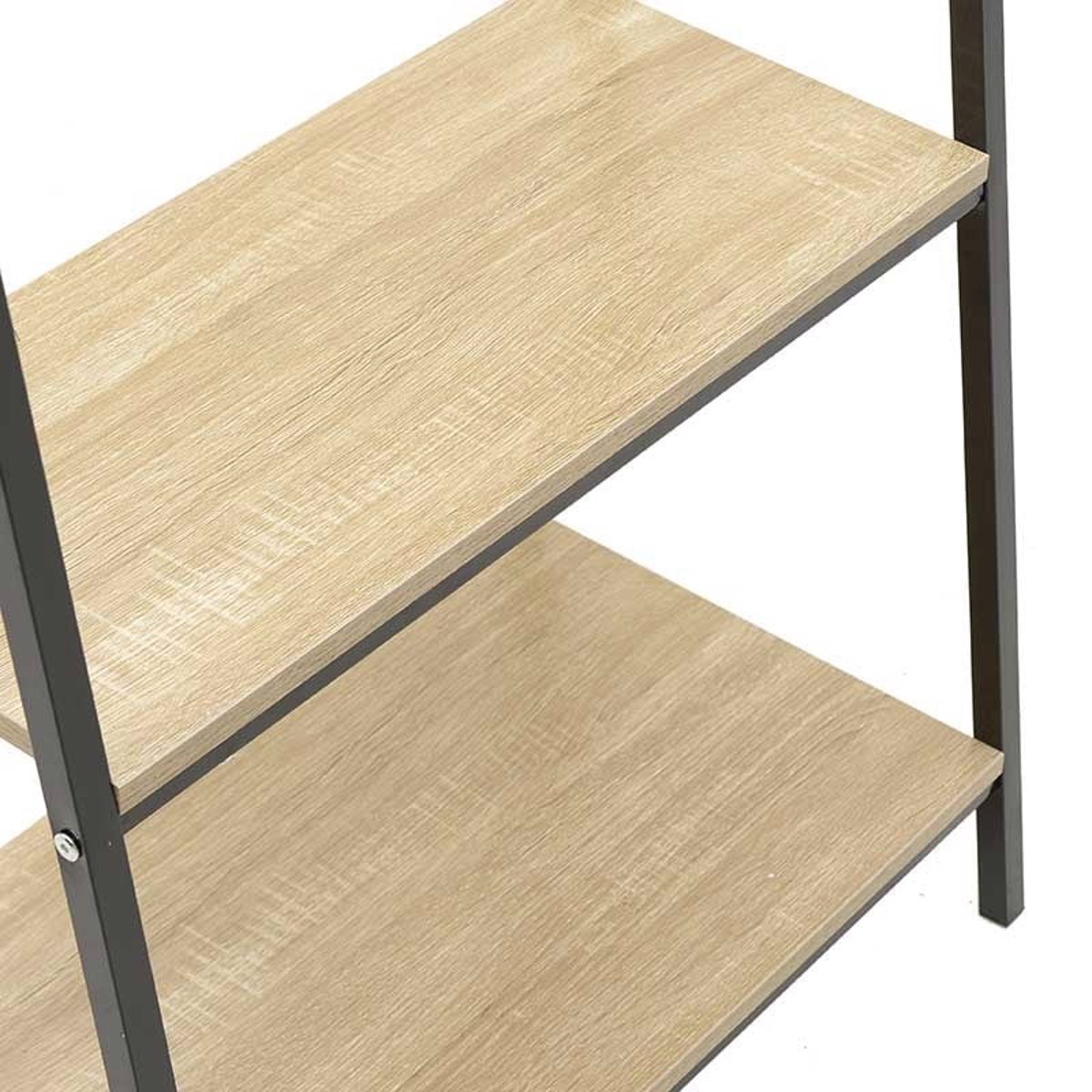 Inart Gafeio Rafiera Metalliko Xulino Mavro Natural 120X64X120 6-50-470-0015