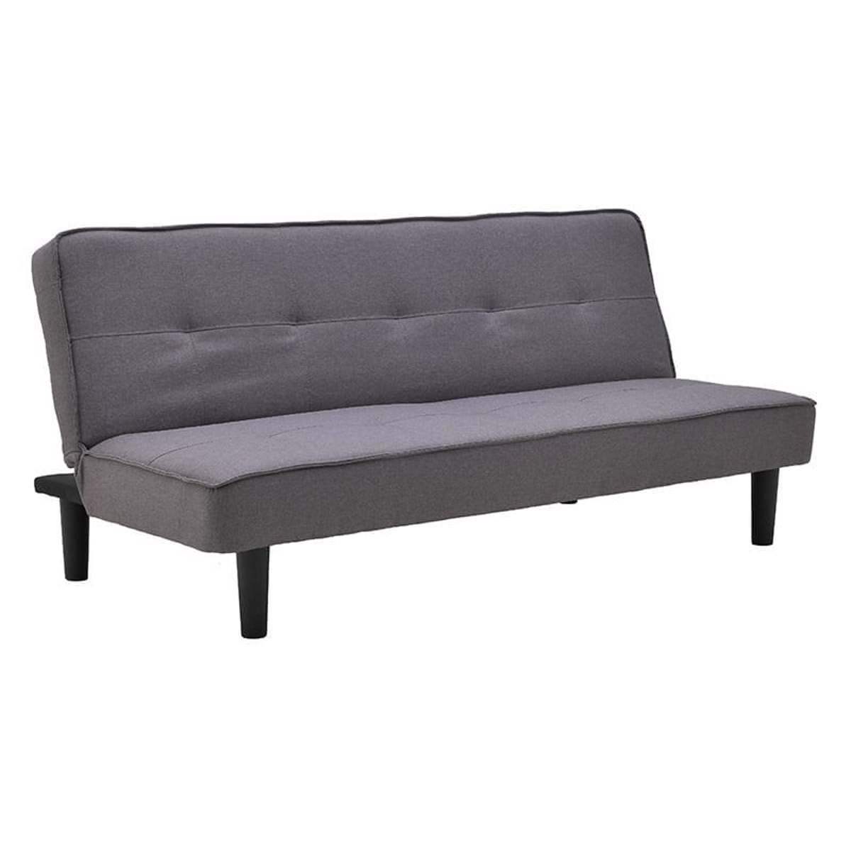 Inart Kanapes/Krebati ufasmatino Moka 179X85X79 (179X103X38) 6-50-647-0003