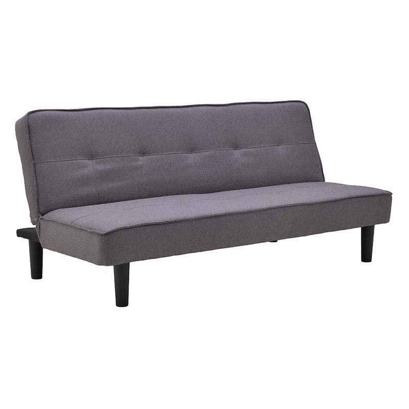 Inart Kanapes/Krebati ufasmatino Moka 179X85X79 (179X103X38) 6-50-647-0003