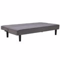 Inart Kanapes/Krebati ufasmatino Moka 179X85X79 (179X103X38) 6-50-647-0003