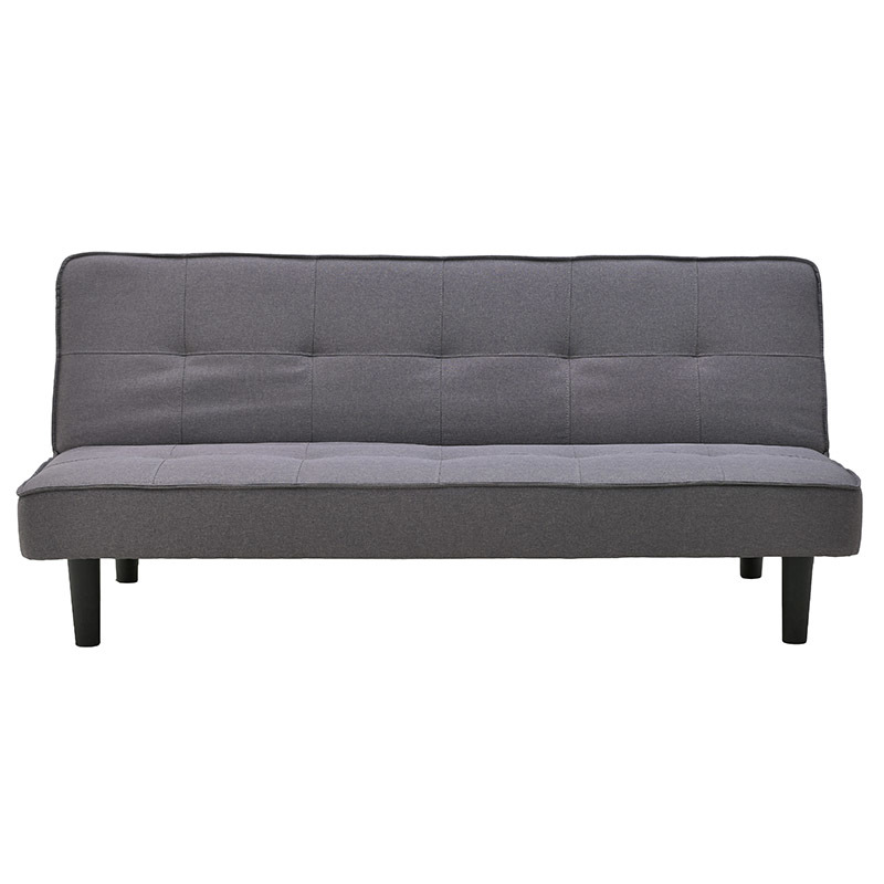 Inart Kanapes/Krebati ufasmatino Moka 179X85X79 (179X103X38) 6-50-647-0003