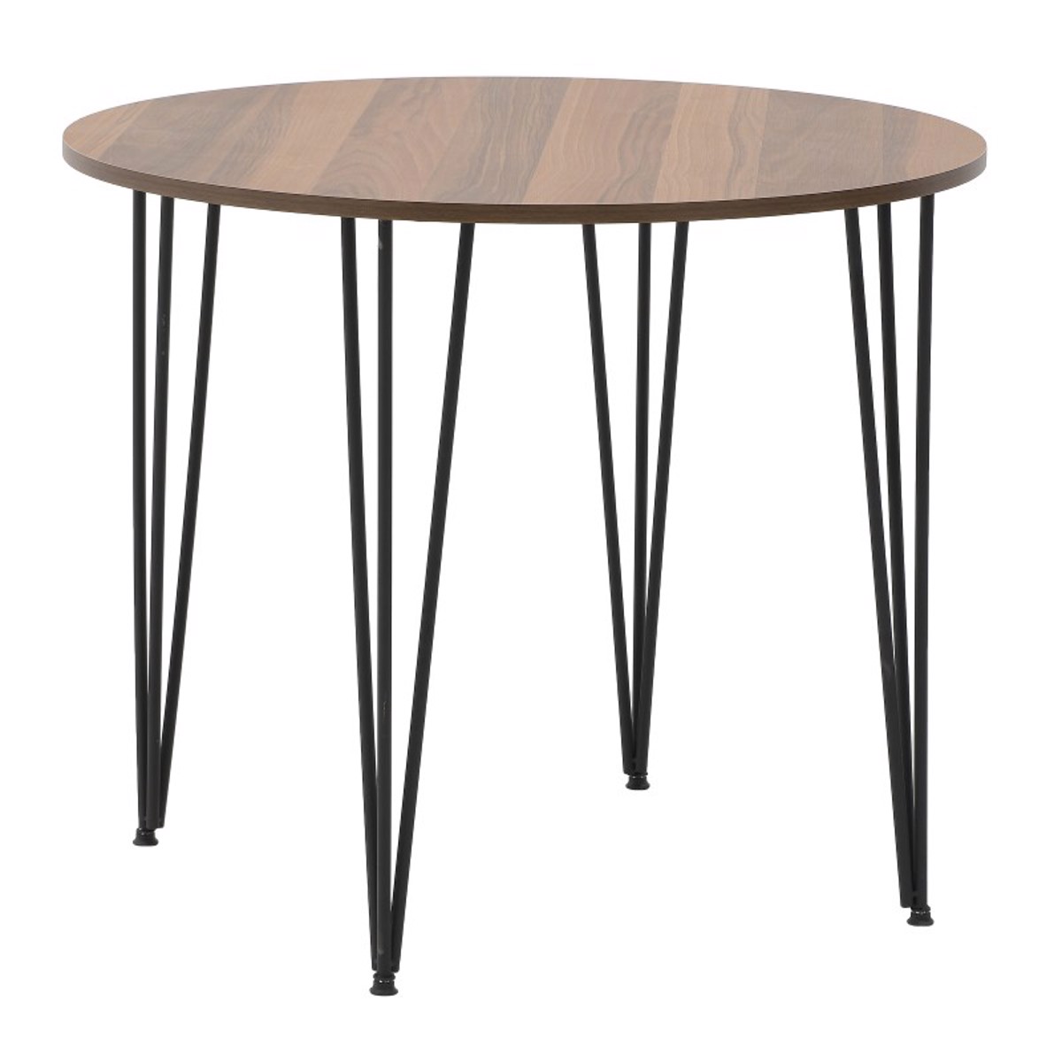 Inart Trapezi Metallo/Melamini Natural/Mavro F90X76 6-50-794-0016