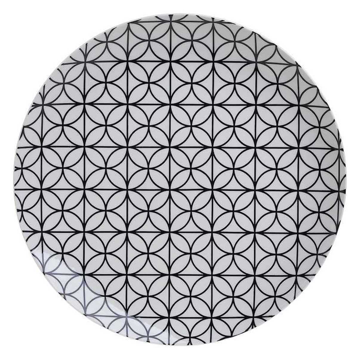 Inart Piato Fagtou Porselanino D27 6-60-043-0009