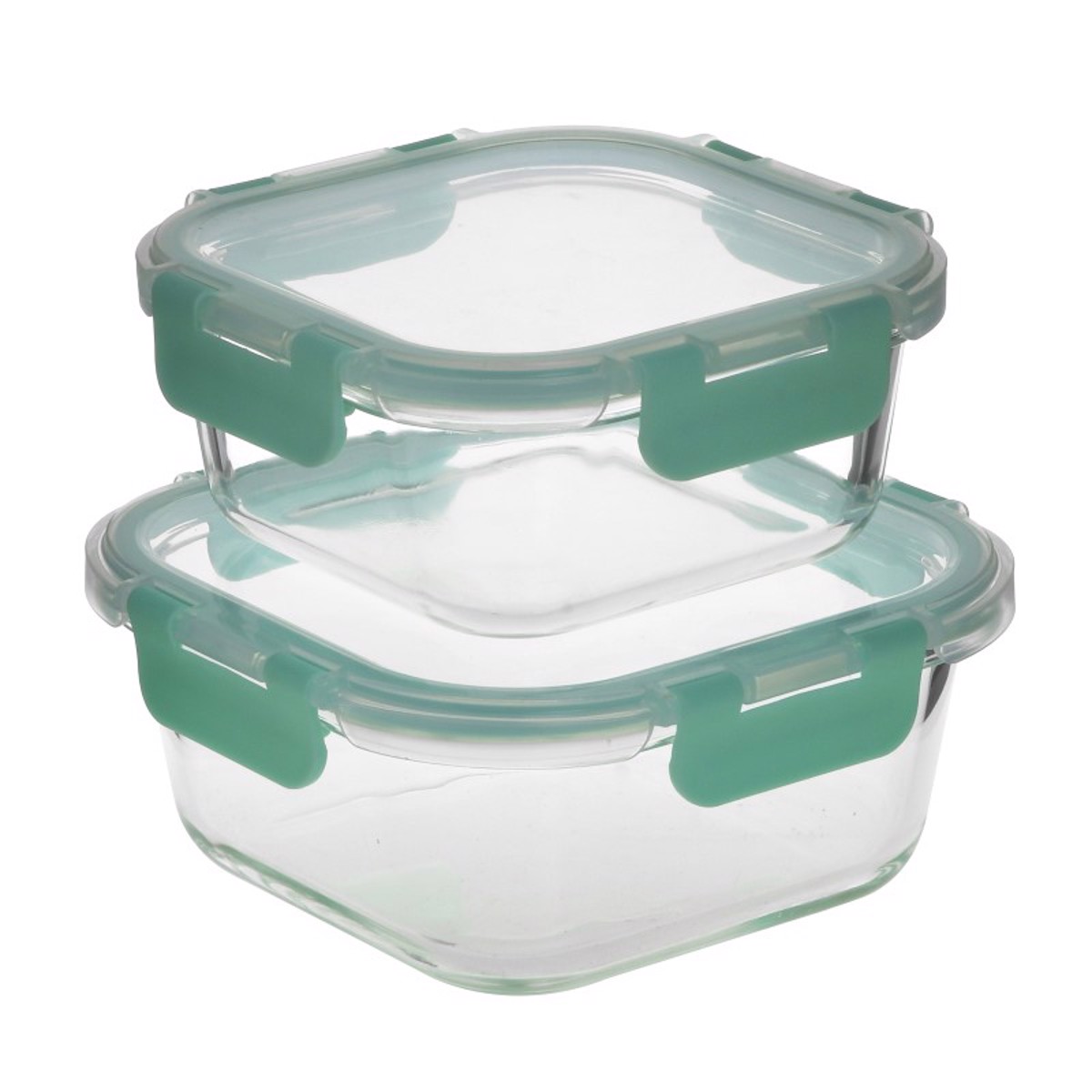 INART SET TON 2 FAGTODOXEIO GALINO/PL DIAFANO 17X17X7 800ml 6-60-043-0031
