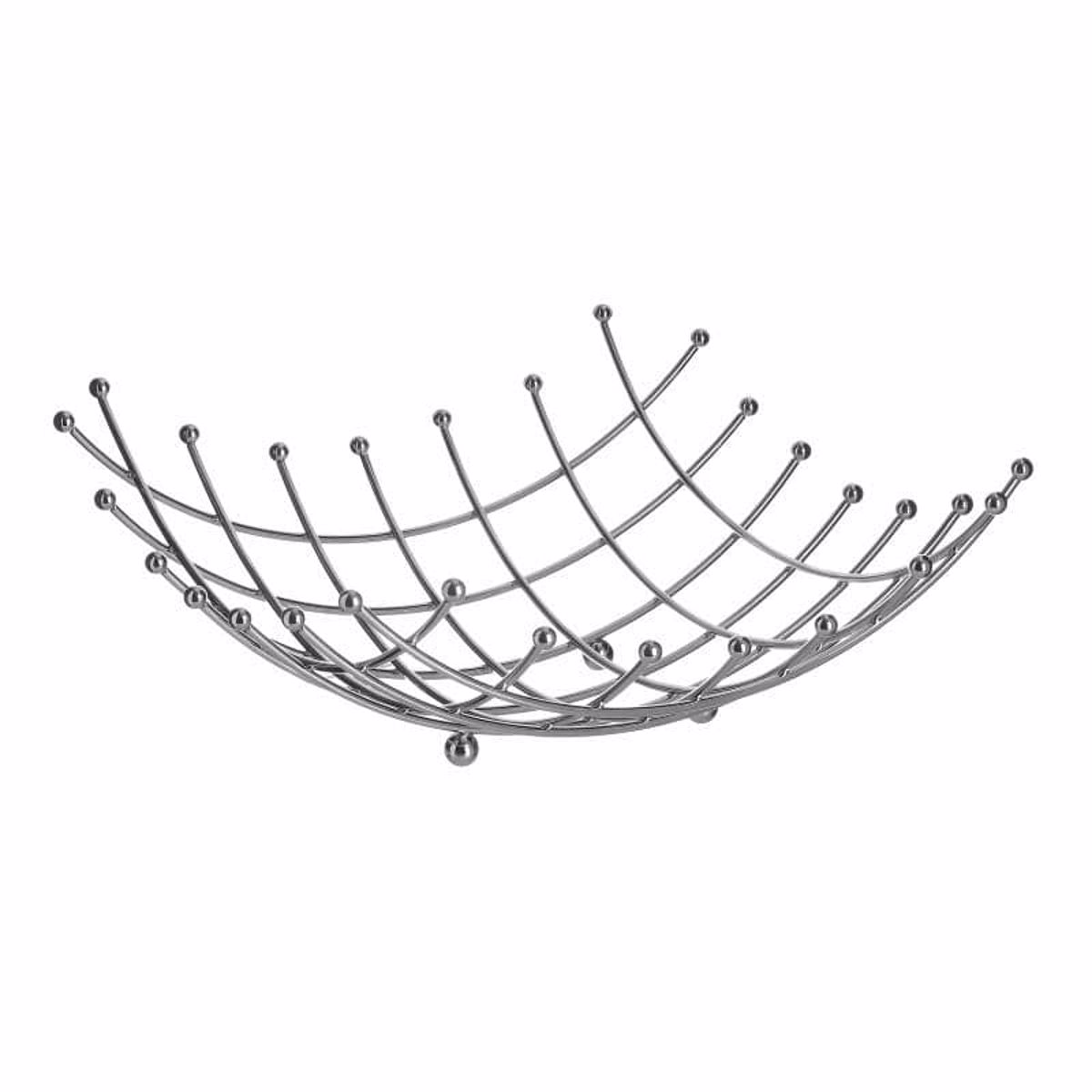 Inart Froutiera Metalliki Asimi 27X27X10 6-60-373-0027
