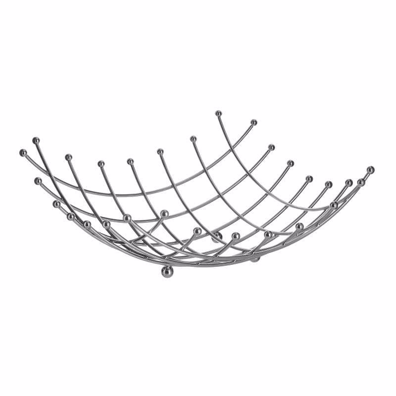 Inart Froutiera Metalliki Asimi 27X27X10 6-60-373-0027