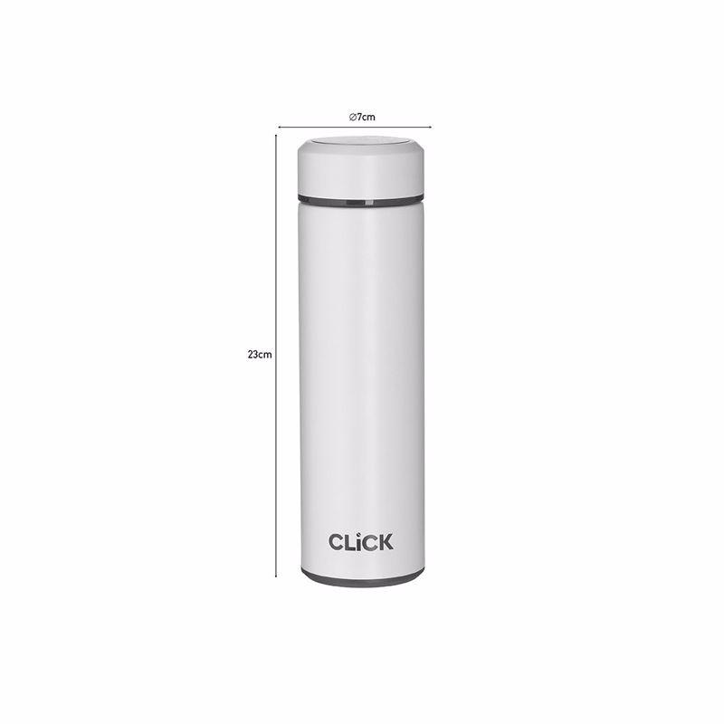 Click Thermos Metallikos Roz 450ml F7x23cm 6-60-624-0001