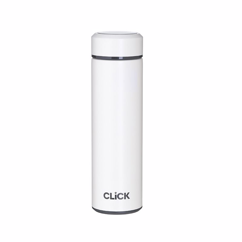 Click Thermos Metallikos Lefkos 450ml F7x23cm 6-60-624-0003