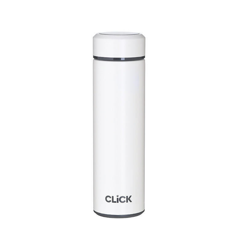 Click Thermos Metallikos Lefkos 450ml F7x23cm 6-60-624-0003