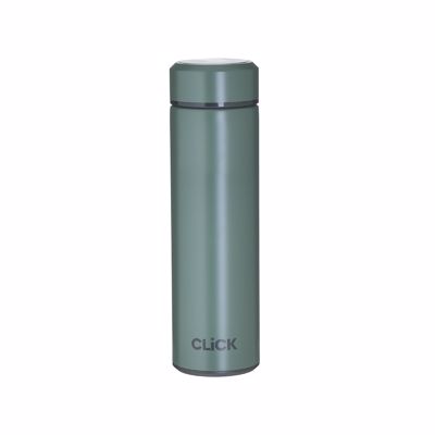 Click Θερμός Μεταλλικός σε Σκούρο Πράσινο 450ml Φ7x23cm 6-60-624-0005