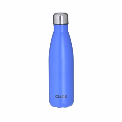 Click Θερμός Μεταλλικός Μπλε 500ml Φ7x27cm 6-60-624-0007