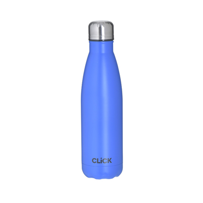 Click Θερμός Μεταλλικός Μπλε 500ml Φ7x27cm 6-60-624-0007