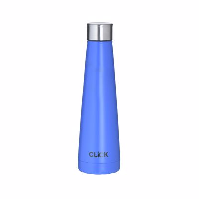 Click Θερμός Μεταλλικός Μπλε 450ml Φ7x25cm 6-60-624-0012