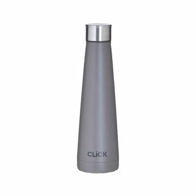 Click Θερμός Μεταλλικός Γκρι 450ml Φ7x25cm 6-60-624-0014