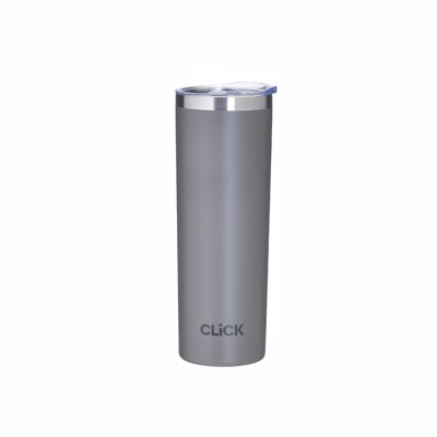 Click Θερμός Μεταλλικός Γκρι 450ml Φ7x22cm 6-60-624-0024