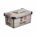 Click Kouti Apothikefsis Teddy PL Ekrou/Kafe 34X22X16 6-70-886-0013
