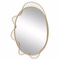 Inart Kathreptis Toixou Metallo Xrusos 60X6X90 3-95-731-0007