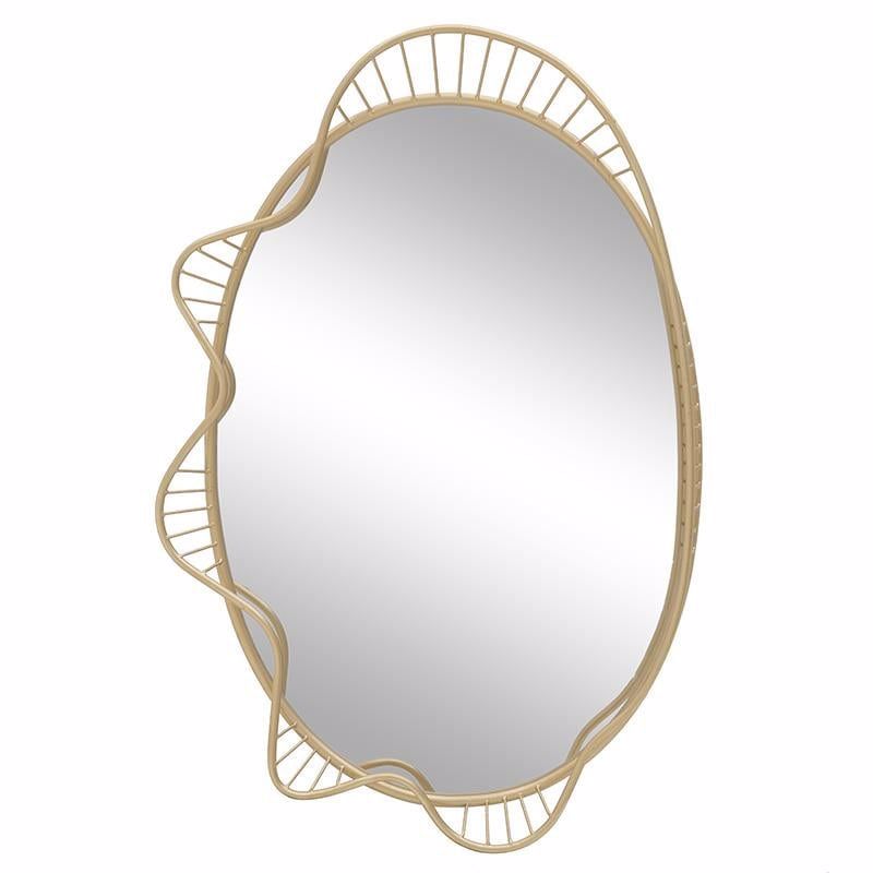 Inart Kathreptis Toixou Metallo Xrusos 60X6X90 3-95-731-0007