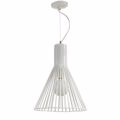 INLIGHT FOTISTIKO OROFIS KREMASTO METALLIKO KONIKO E27 F30x42cm LEuKO 4347A