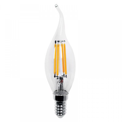 InLight Λαμπτήρας 'Κεράκι' E14 LED Filament C37L 6W 800Lm 7.14.06.18.1