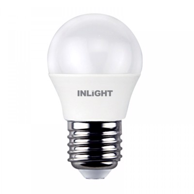 ^INLIGHT Λαμπτήρας E27 LED G45 5,5W 470Lm 4000Κ Φυσικό Λευκό 7.27.05.12.2