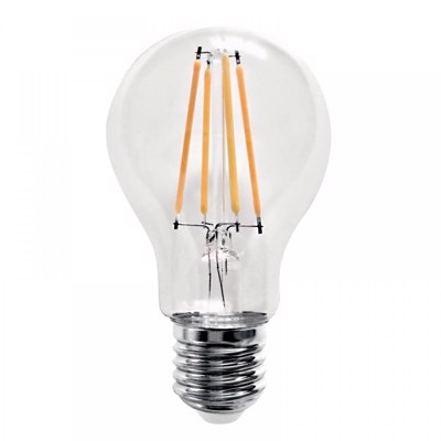 INLIGHT E27 LED Filament A60 10W 1200Lm 4000Κ Φυσικό Λευκό 7.27.10.22.2