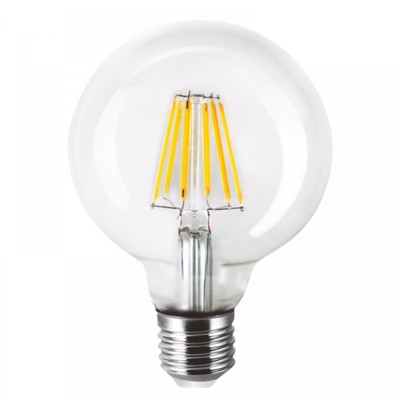 INLIGHT E27 LED Filament G80 8W 800Lm 2700Κ Θερμό Λευκό 7.27.08.39.1
