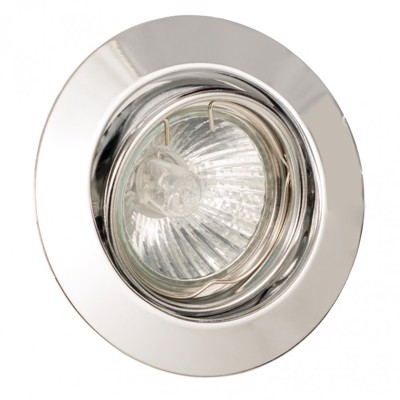 INLIGHT ΧΩΝΕΥΤΟ ΣΠΟΤ ΜΕΤΑΛΛΙΚΟ ΧΡΩΜΙΟ GU10 Φ9cm 43277