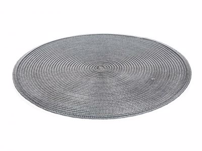 Banquet Σουπλά Στρογγυλό Ψάθινο TONDO-GREY BQ12524002
