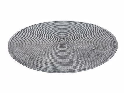 Banquet Σουπλά Στρογγυλό Ψάθινο TONDO-GREY BQ12524002
