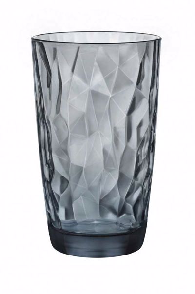 Bormioli Rocco Ποτήρι Νερού Diamond Rock Ocean Blue 470ml BR00127701