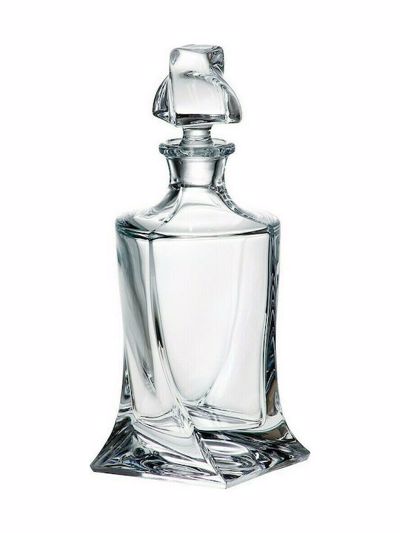Bohemia Κρυστάλλινη Καράφα για Λικέρ 500ml 9.9x9.9x25.6cm Quadro CTB00302400