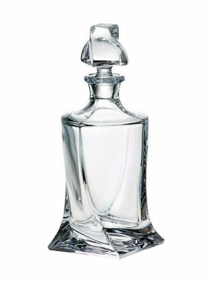 Bohemia Κρυστάλλινη Καράφα για Λικέρ 500ml 9.9x9.9x25.6cm Quadro CTB00302400